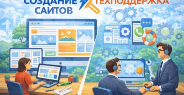 Создание сайтов и техническая поддержка