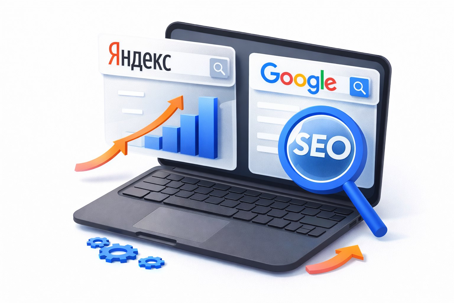 Повышение позиций в поисковых системах (Google, Яндекс)